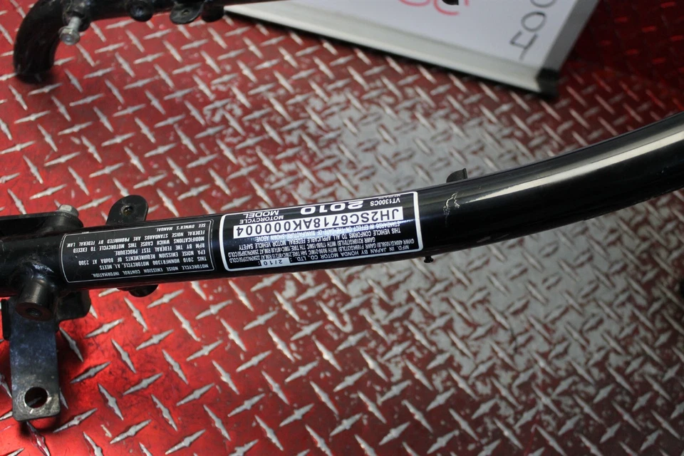 2010 HONDA SABRE 1300 FRAME GOOD TO GO READY SEE DESC 2009 - 2014 HS1 - Image 3 of 4