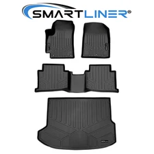 SMARTLINER Custom Fit 2 Row Floor and Cargo Liner TPE 2024-2025 Kia Seltos SUV