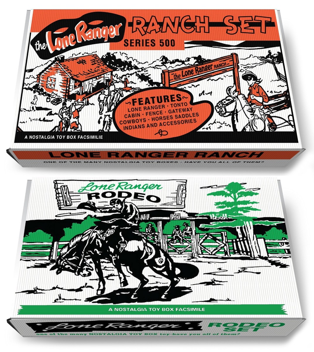 The Lone Ranger Ranch Set