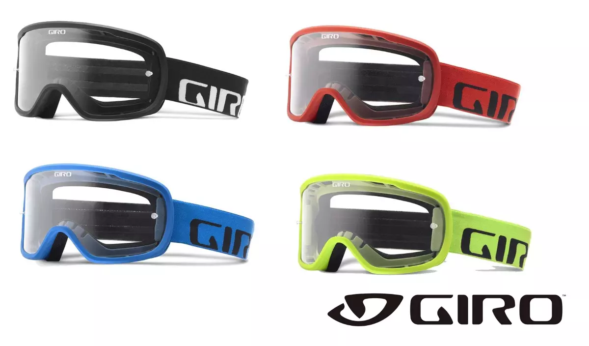 GIRO TEMPO MTB GOGGLES CYCLING CLEAR LENS eBay