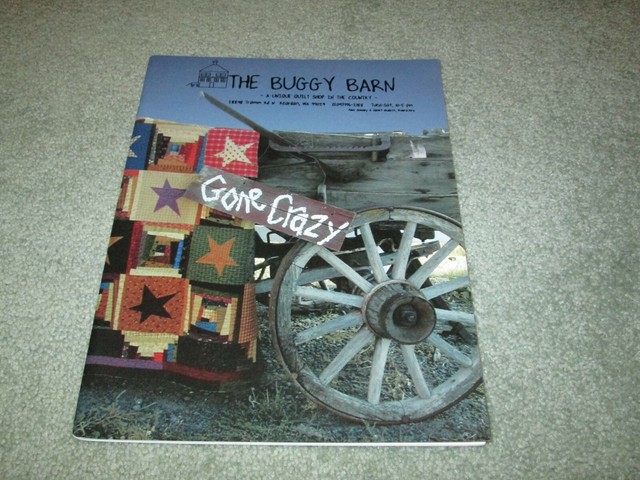 Positively Crazy Quilting Patterns Paperback Book By The Buggy