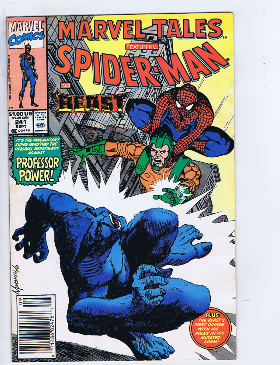 Marvel Tales starring Spider-Man #241 Marvel 1990 Professor