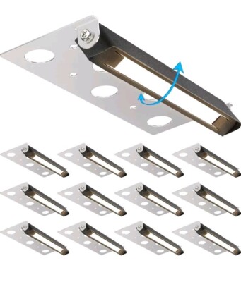 SUNVIE 7 inch 12 Pack Retaining Wall Lights 3000K Patio Steps Stairs Low Voltage