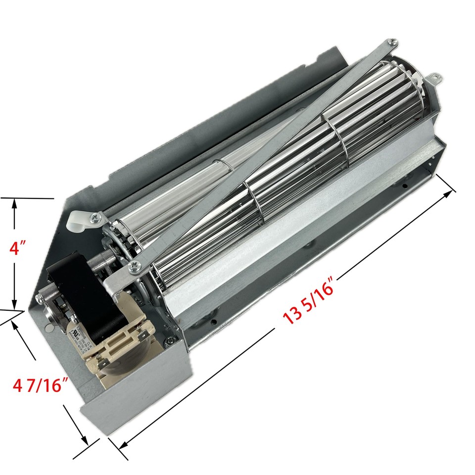 Parts Kit DN110 Replacement Gas Fireplace Blower Fan Kit FBK200 for