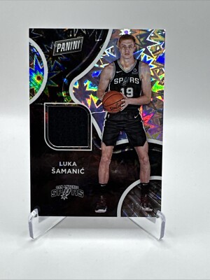 2020-21 Panini KABOOM Luka Samanic Player of the Day Jersey Patch /99 