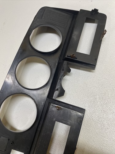 81-93 DODGE Ram D150 D250 Ramcharger Instrument Dash Bezel Trim Panel NO A/C - Picture 11 of 12