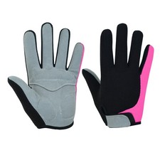 Ladies Mountain Bike Bicycle Cycling Full Finger Gloves MTB Riding Warm Thermal
