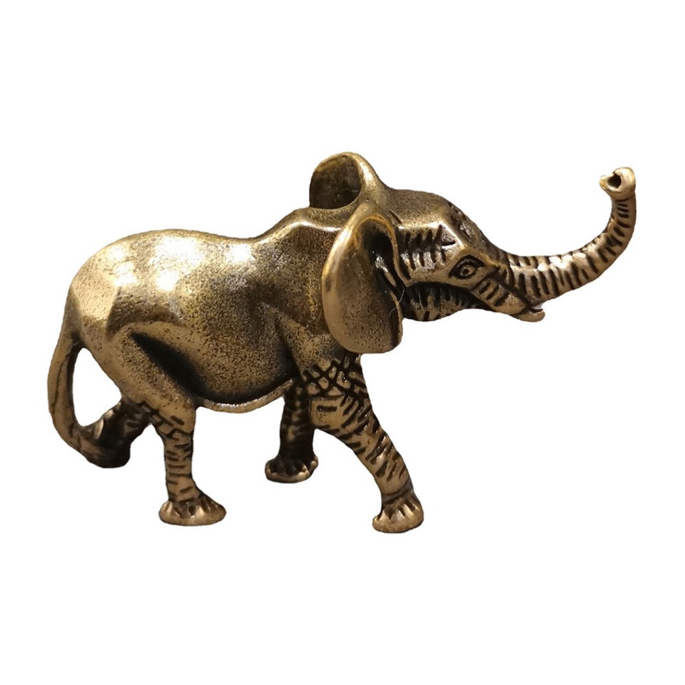 Good Animal Brass Elephant Ornament Sculpture Home Decor eBay