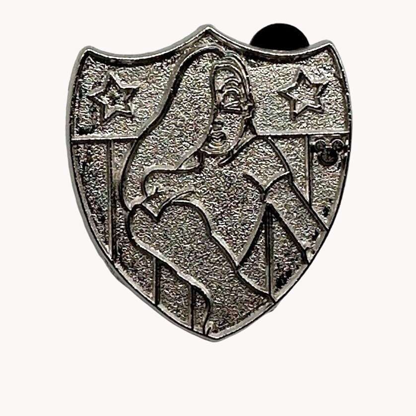 Disney Jessica Rabbit Chaser Hidden Mickey Trading Pin Silver