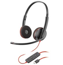 Image of POLY BLACKWIRE 3220 WIRED HEADSET