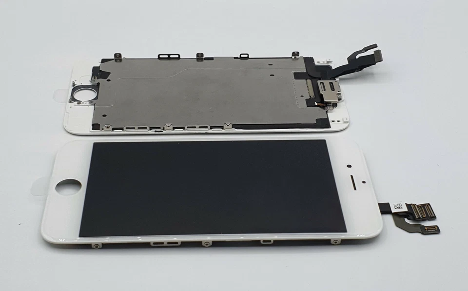 ✅ ORIGINAL Apple iPhone 6 Display LCD Frame VORMONTIERT + Front Kamera Weiß ✅ - Bild 4 von 4