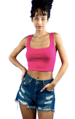 Great Quality Cotton Crop Tank Top Women