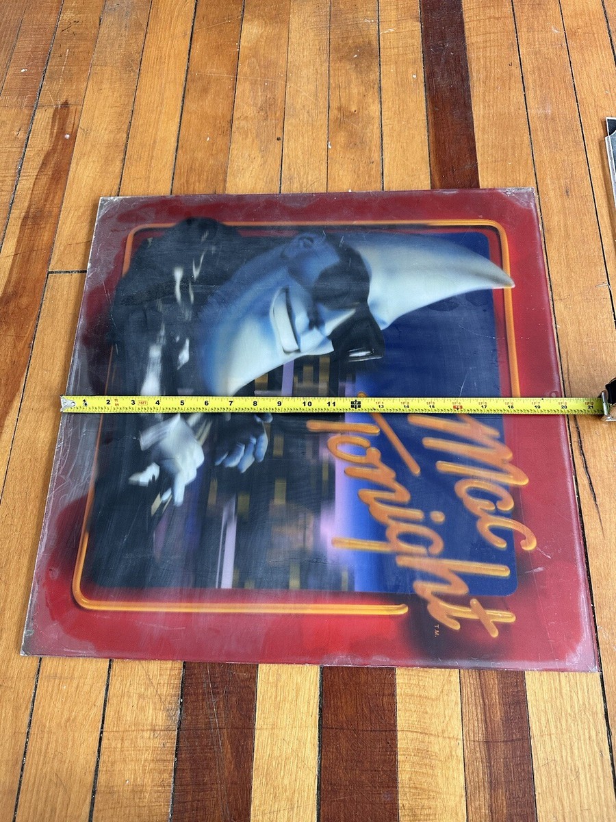 Vintage McDonald's Mac Tonight Lenticular (3-D) Translite