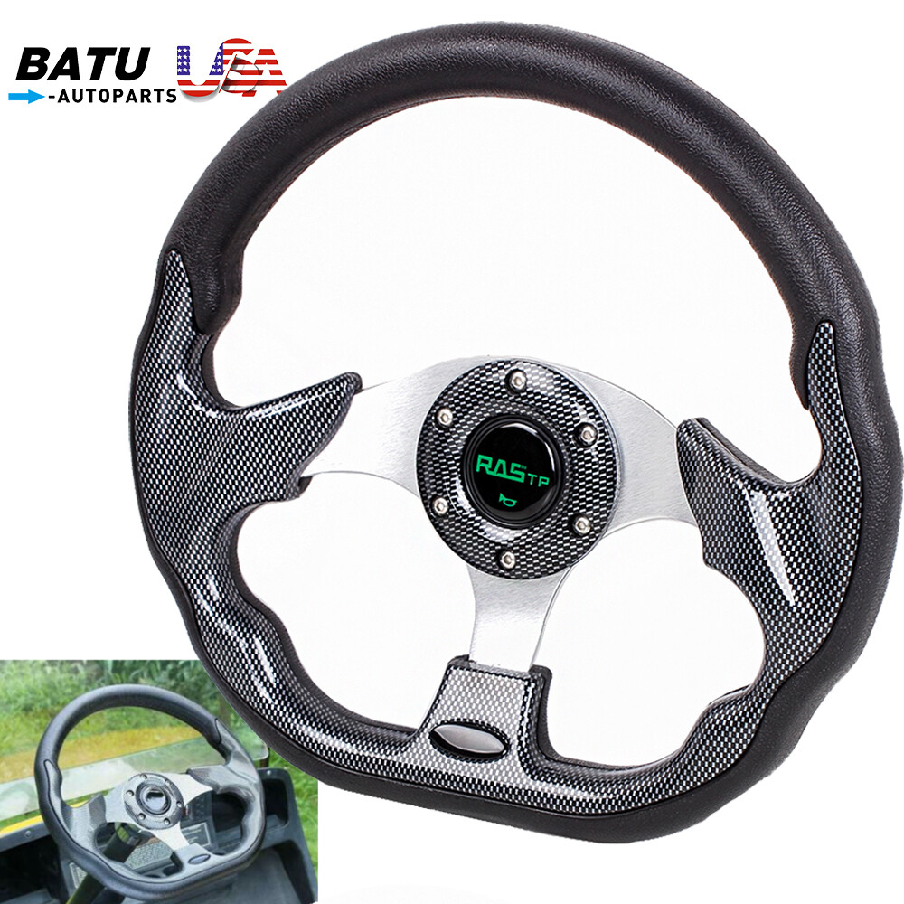 12.5"/320MM Golf Cart Steering Wheel for EZGO Club Car Yamaha Parts Accessories