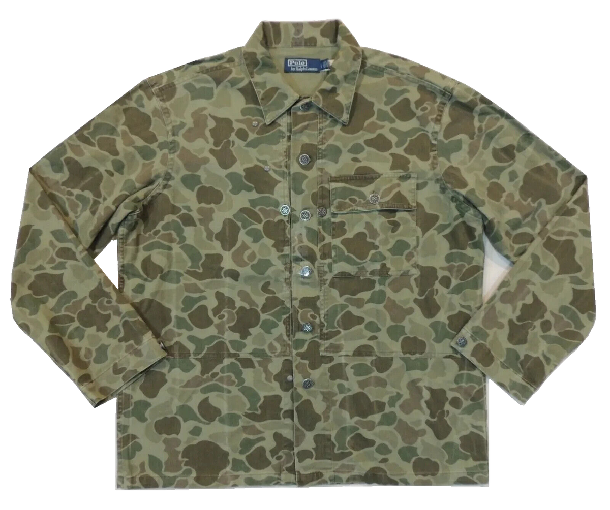 Polo Ralph Lauren Military Army Herringbone P41 USMC Camo Canvas