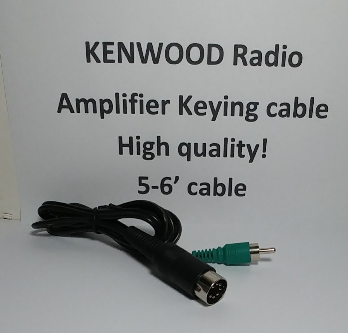 Kenwood HF Amplifier Keying Cable TS-590SG TS-2000 TS-570, etc 7