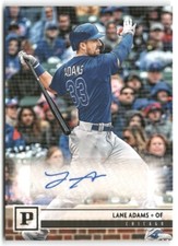 2018 PANINI CHRONICLES SIGNATURES AUTO #PS-LA LANE ADAMS