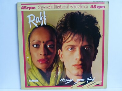 Raff   12  Maxi   Change Your Mind / Carrere 881 578-1 von 1984