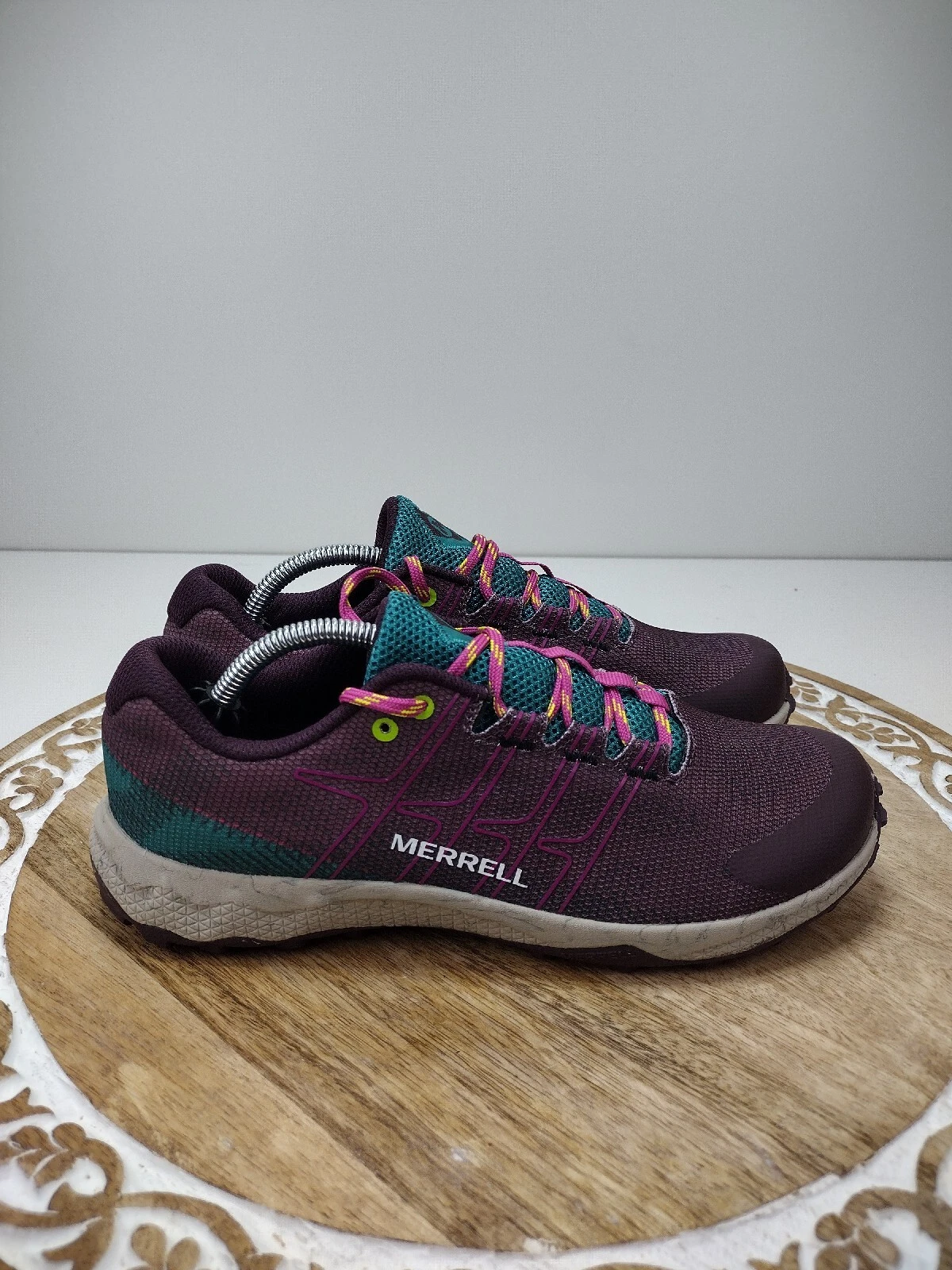 Merrell Moab Flight Purple Tan- Men's Size 6M Trail Running Shoes