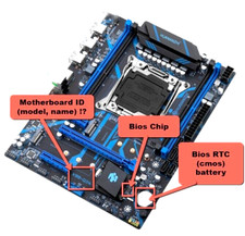 Bios Chip For HUANANZHI-X99-QD4 Motherboard, X99-QD4 HUANANZHI Firmware Chip