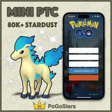 Pokémon PTC GO - Shiny Ponyta Kanto- 80K Stardust✨Read Description✨