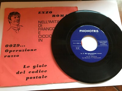 Enzo Roman 0029...Raketenoperation / Die Freuden der Postleitzahl Vinyl, 7'', 45 Umdrehungen