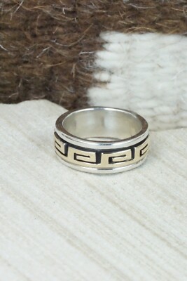 Sterling Silver Ring - David Skeets - Size 4.75