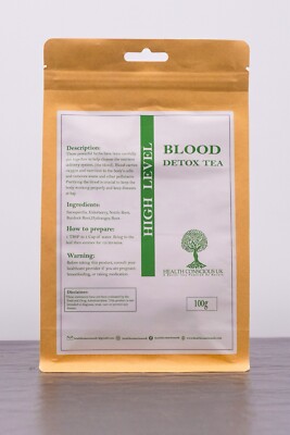 Blood Detox Tee / Blood Purify / Basische Kräuter / Bio / Dr. Sebi
