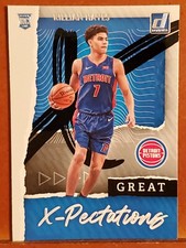 2020-21 Donruss Great X-Pectations #7 Killian Hayes PISTONS 