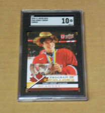 Sidney Crosby, 2020-21 Upper Deck, C256 Canvas Card, SGC 10