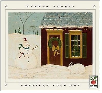art print~NOAH'S ARK~Warren Kimble~folk~OOP~animals birds boat