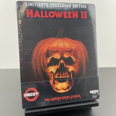 Halloween II 2 (4K UHD•Blu-ray, 1981) Limited Edition Steelbook