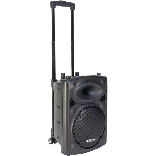 IBIZA PORT10VHF-BT MOBILE BESCHALLUNGSANLAGE 10" Mikro Party Disco DJ Club Show - Bild 3 von 10