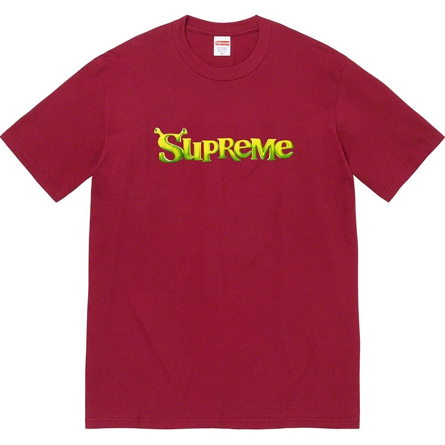 Supreme Shrek Tee Black Cardinal F/W 21