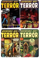 ADVENTURES INTO TERROR 30 Unique Issue Collection On USB Flash Drive
