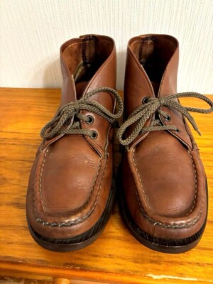 靴 RUSSEL MOCCASIN Sporting Clays Chukka Russell Moccasin Sporting Clays Chukka Boots US 8 E Brown