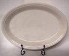 Fiesta Ware Platter Plate White 13 1/2" EC