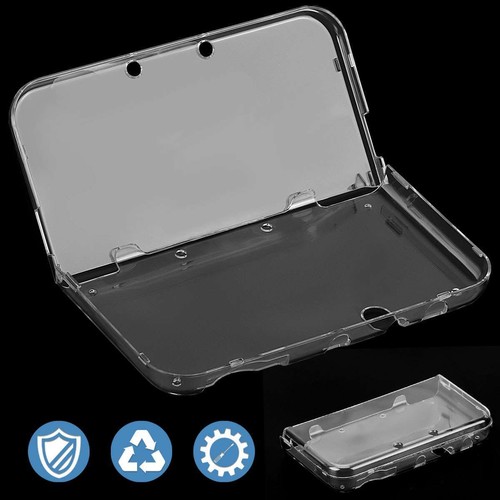 For New Nintendo 3DS XL/LL Clear Crystal Hard Shell Protective Case Cover New US - Picture 3 of 12
