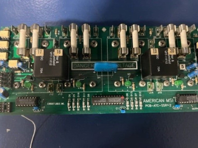 American MSI PCB-ATC-SSR-2 Control Module with Heat Sink (#542)