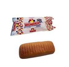 Vintage 90s Tyco Kitchen Littles Wonder Bread Loaf Barbie Doll Food Miniature