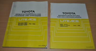 Toyota Liteace Lite Ace Fahrwerk Karosserie Kollisionsschäden Werkstatthandbuch