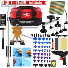 PDR Car Body Dent Puller Bridge Lifter 97PC Paintless Hail Remover Repair Kit US