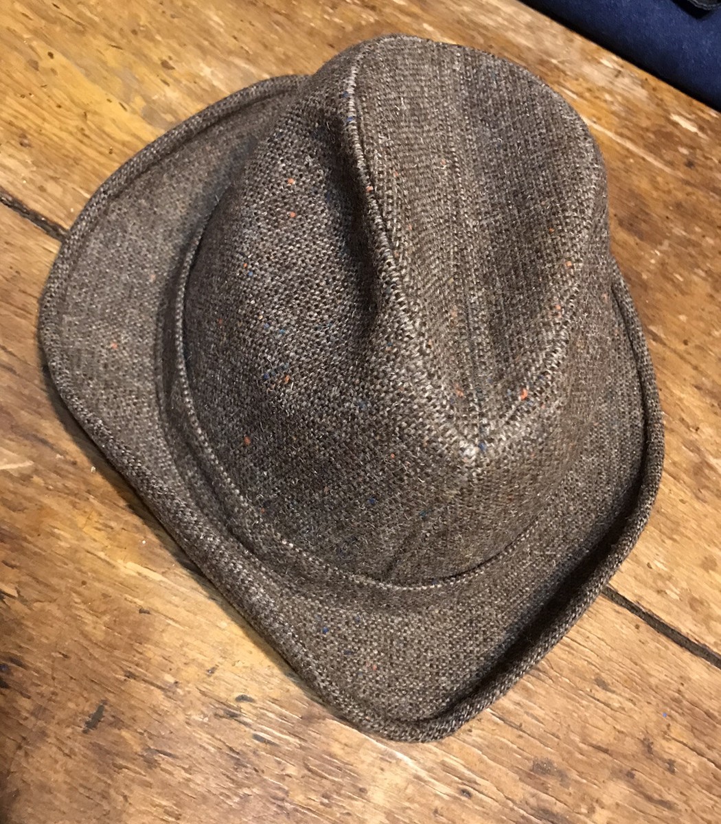 Vintage Pendleton Wool Tweed Fedora 7 1/4 Hat | eBay