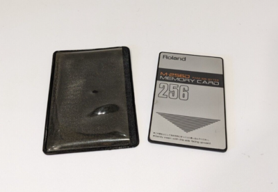 Vintage Roland M-256D Memory Data RAM Card 256 Made in Japan