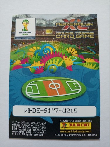 Keisuke Honda Japan Adrenalyn XL 2014 World Cup Panini Football Card Star Player - Foto 2 di 3