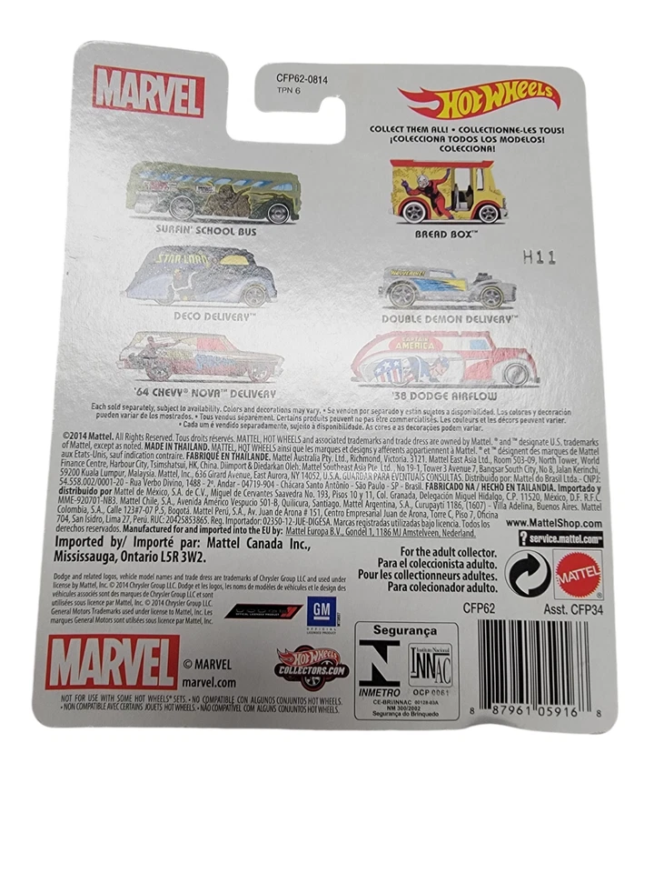 2014 Hot Wheels Real Riders человек-муравей хлеб коробка литой грузовик новый в коробке - Изображение 3 из 3