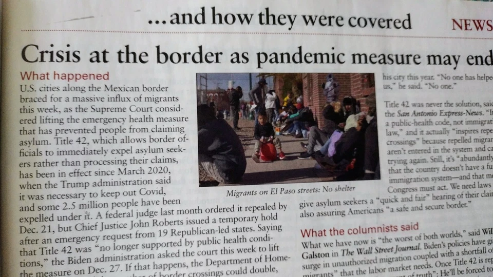 THE WEEK U.S. & INTERNATIONAL MEDIA 12/30/2022/01/06/2023 FACES OF 2022 MAGAZINE - Image 4 of 4