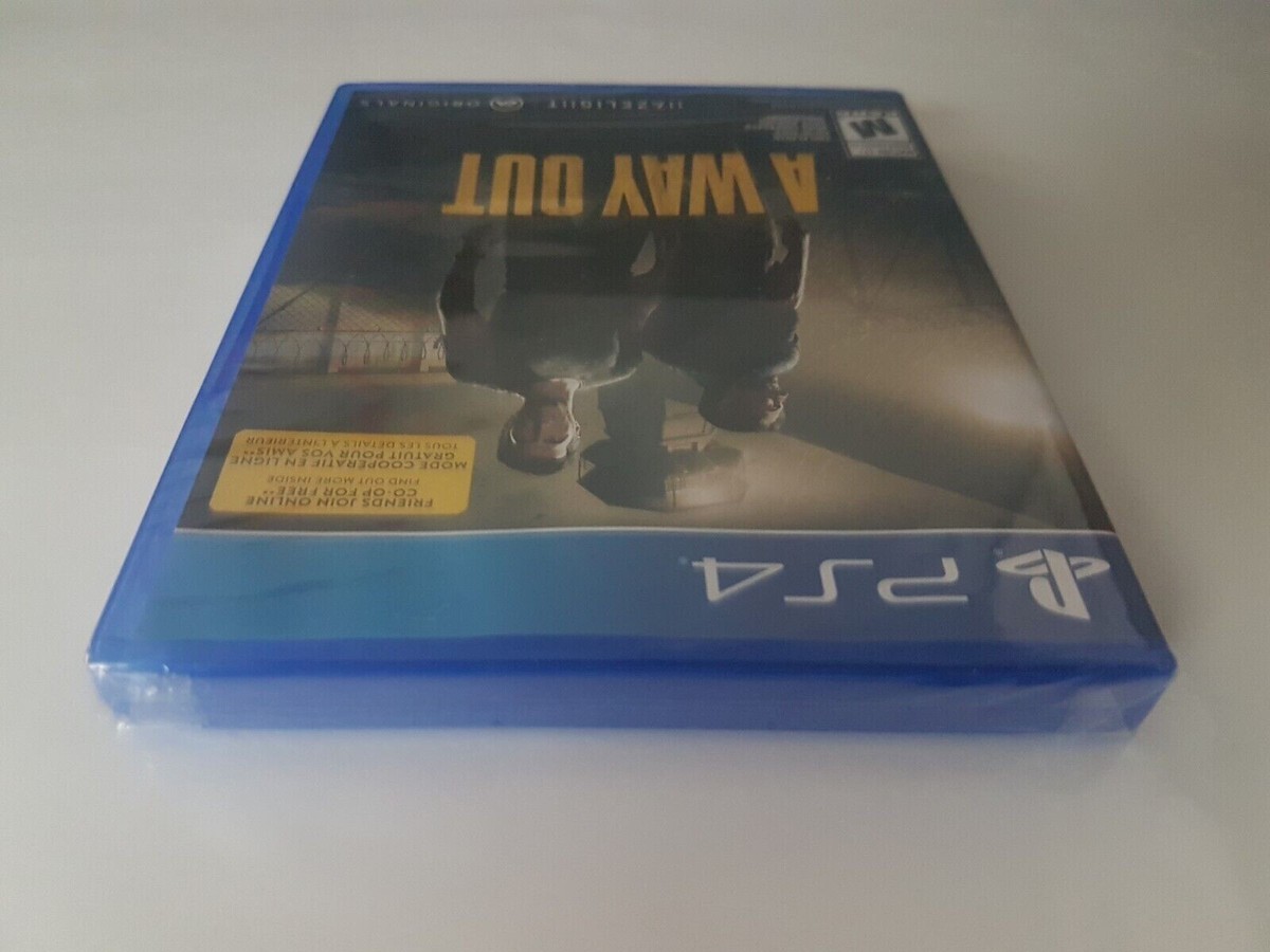 A Way Out [PS4] [PlayStation 4] [2018] [Brand New Factory Sealed