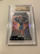 Zion Williamson Rookie 2019-20 Prizm SILVER FAR OUT BGS 9.5 GEM MINT #24