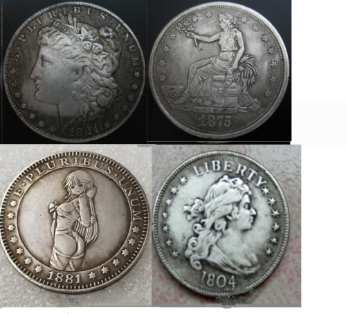 Sammelmünzen amerikanische Münzen antike Silberdollar Gedenkmünzen - Bild 1 von 18